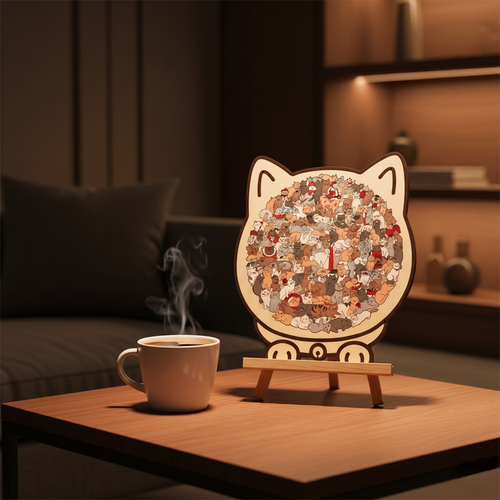 135-delige Katten Puzzel