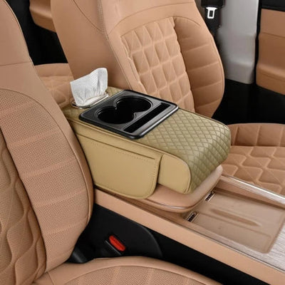 Verstelbare opbergdoos voor auto-armsteun