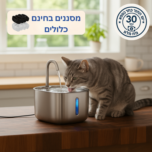 Verleng het leven van je kat met Hannifit’s filtersysteem