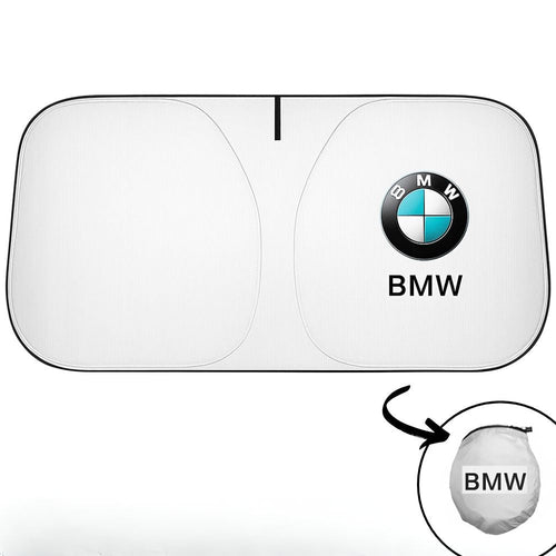 Opvouwbare autozonnescherm met logo