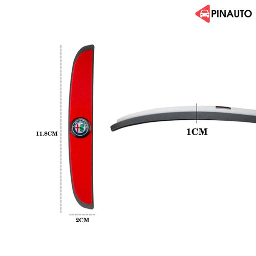 Anti-schok en anti-kras deurbeschermers (4 stuks)