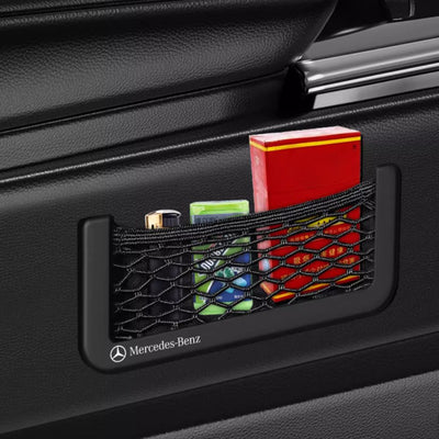 Zelfklevend auto-opbergnet