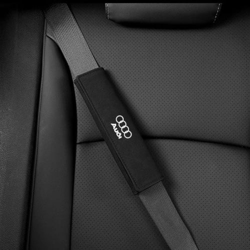 Luxe suède veiligheidsgordelhoes (2 stuks)