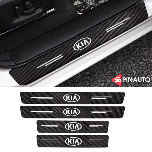 Dorpelbeschermers met logo