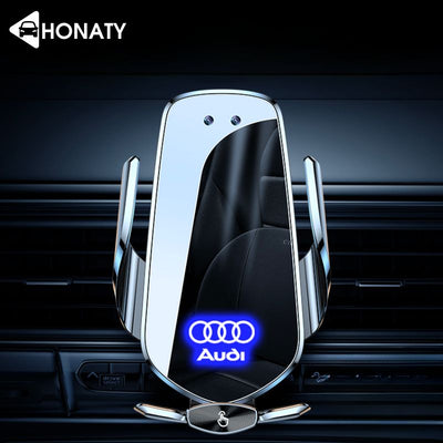 Houder met aangepast draadloos opladen