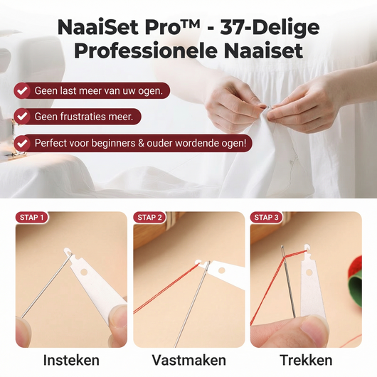 NaaiSet Pro™ - 37-Delige Professionele Naaiset - 4