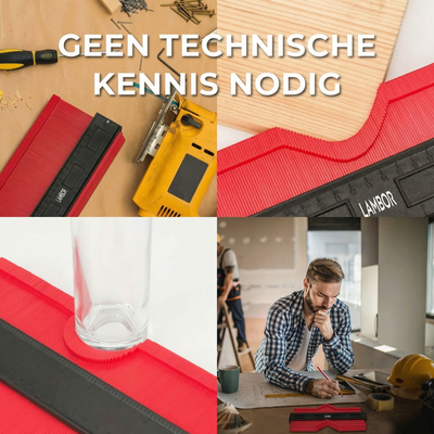 Professionele Contour Meetlat - 5