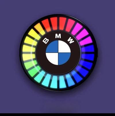 Muzikaal ritme LED autolamp met logo (met aroma diffuser)