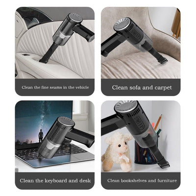 Kleine draadloze autostofzuiger