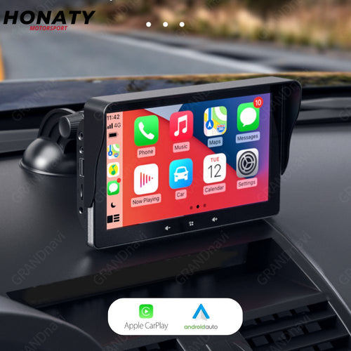 Verbonden HD-scherm met CarPlay en Android Auto