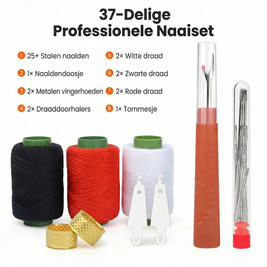 37-Delige Professionele Naaiset - Inhoud