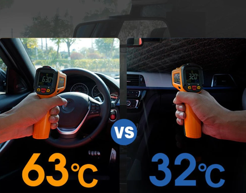 Premium opvouwbare binnenzonwering